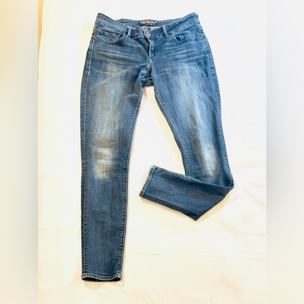 Lucky Brand Lolita Dark Blue Skinny Jeans -size 4 Long/ Tall